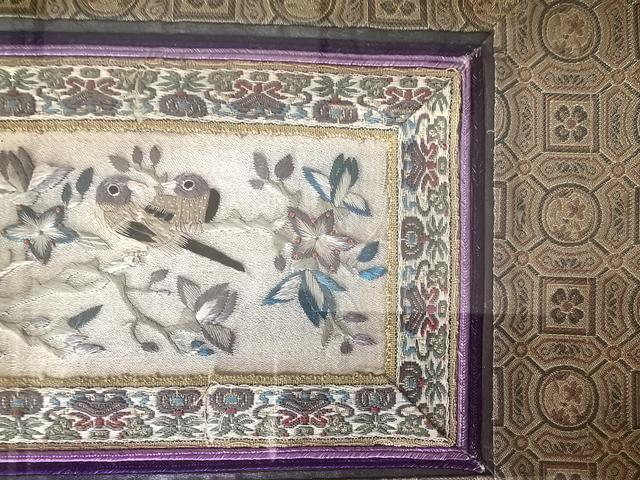 古玩雜項繡片真品鑒賞圖