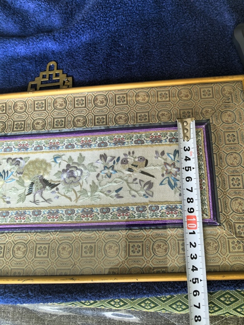 古玩雜項繡片真品鑒賞圖