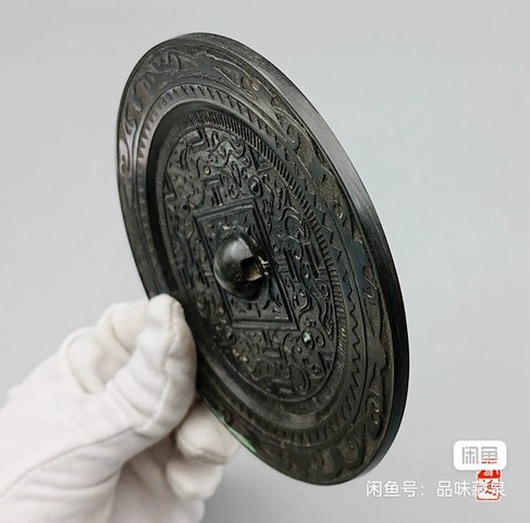 古玩銅器銅鏡真品鑒賞圖