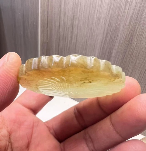 古玩玉器將軍扣真品鑒賞圖