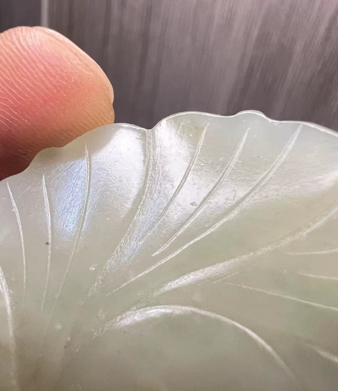 古玩玉器將軍扣真品鑒賞圖