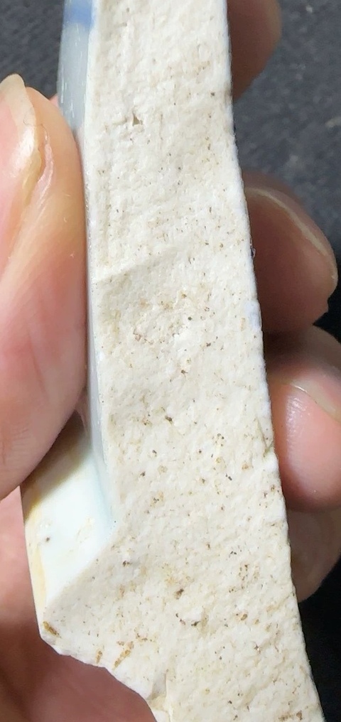 古玩陶瓷青花瓷片真品鑒賞圖