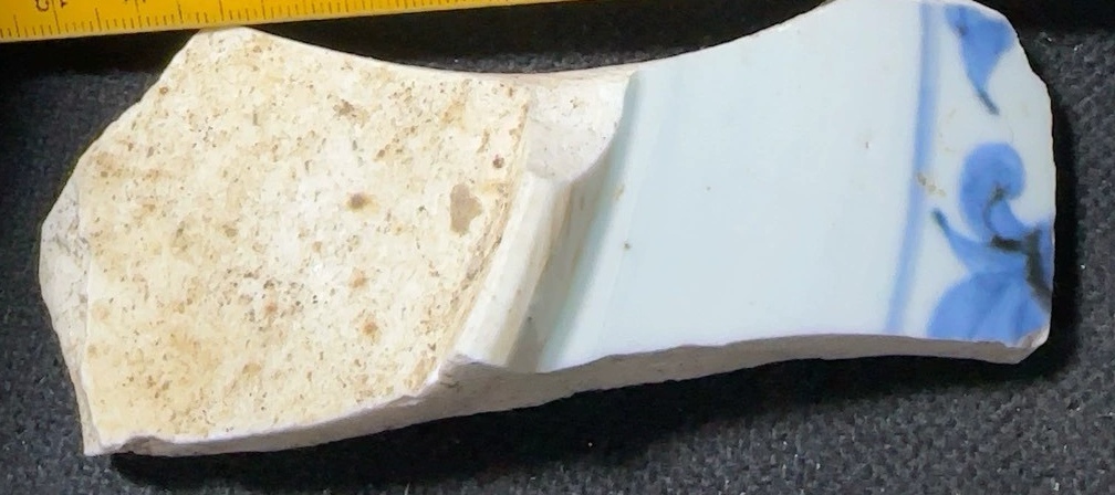 古玩陶瓷青花瓷片真品鑒賞圖