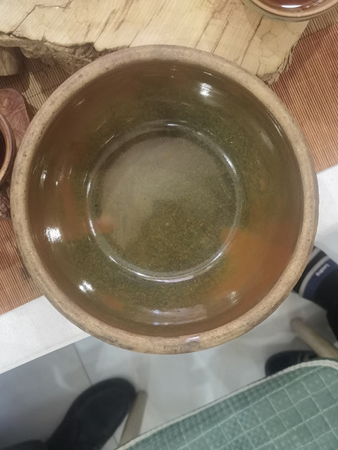 古玩陶瓷紫金釉盆真品鑒賞圖