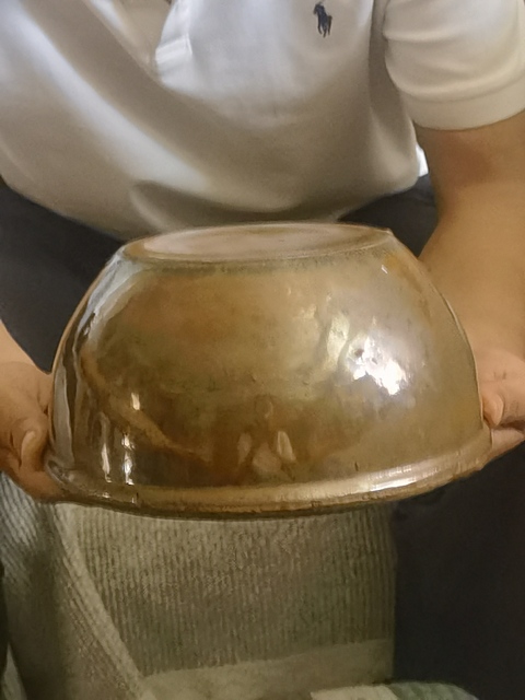 古玩陶瓷紫金釉盆真品鑒賞圖