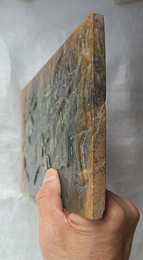 古玩玉器青玉玉雕逐鹿圖真品鑒賞圖