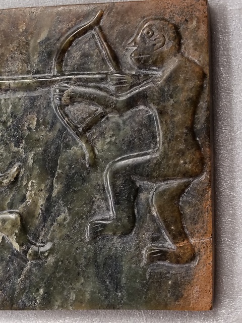 古玩玉器青玉玉雕逐鹿圖真品鑒賞圖