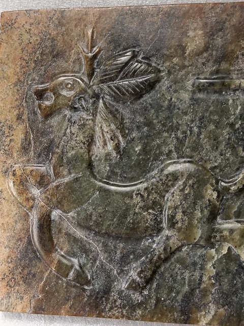 古玩玉器青玉玉雕逐鹿圖真品鑒賞圖
