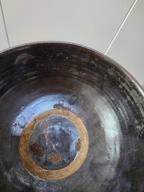 古玩陶瓷澀圈圈足疊燒工藝碗真品鑒賞圖