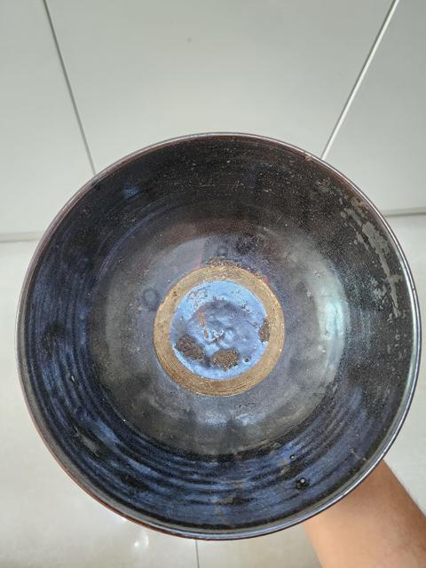 古玩陶瓷澀圈圈足疊燒工藝碗真品鑒賞圖