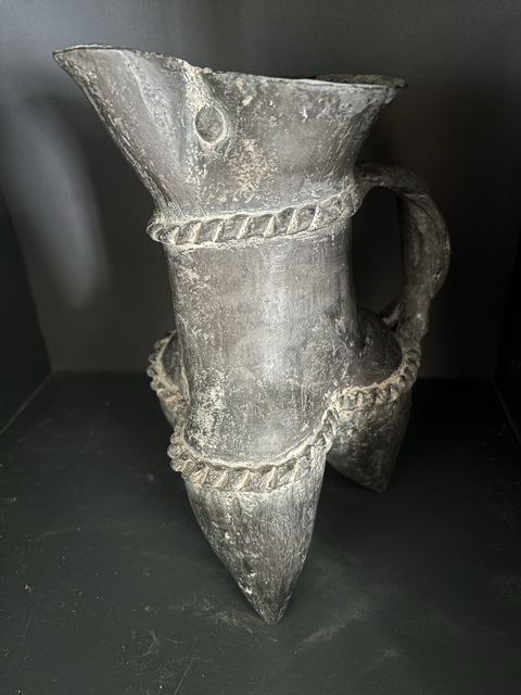 古玩陶瓷龍山文化·陶鬶真品鑒賞圖