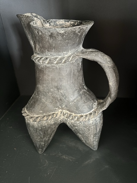 古玩陶瓷龍山文化·陶鬶真品鑒賞圖