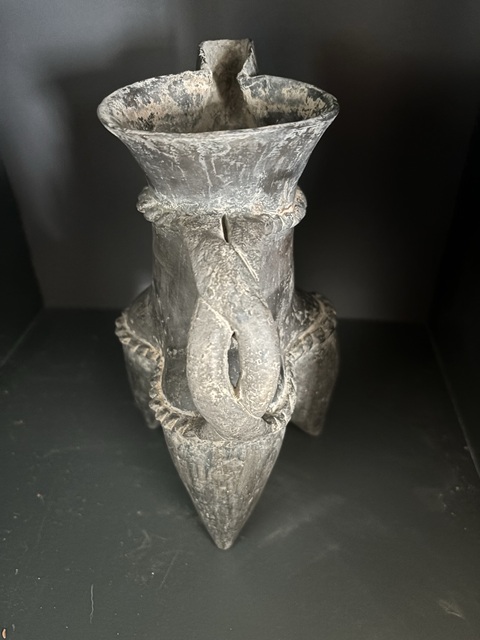 古玩陶瓷龍山文化·陶鬶真品鑒賞圖