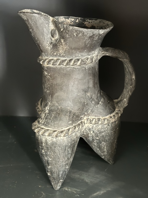 古玩陶瓷龍山文化·陶鬶真品鑒賞圖