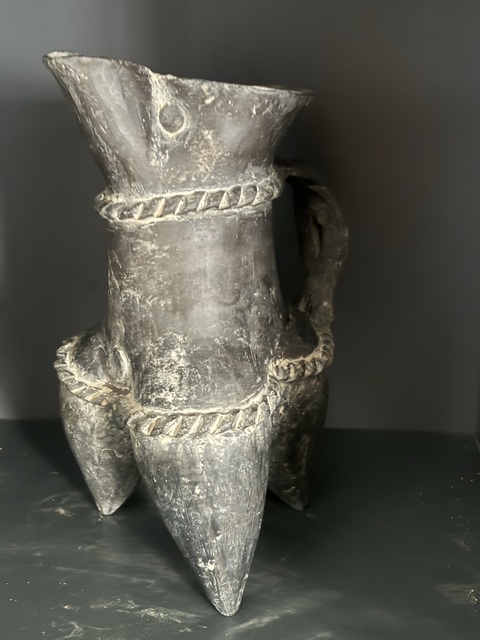 古玩陶瓷龍山文化·陶鬶真品鑒賞圖