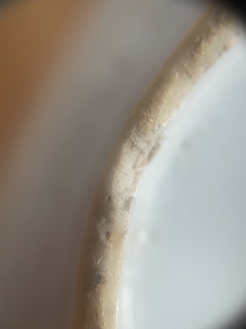 古玩陶瓷花卉紋碗真品鑒賞圖