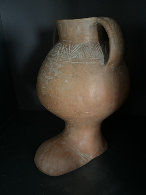 古玩陶瓷齊家文化·靴型壺真品鑒賞圖