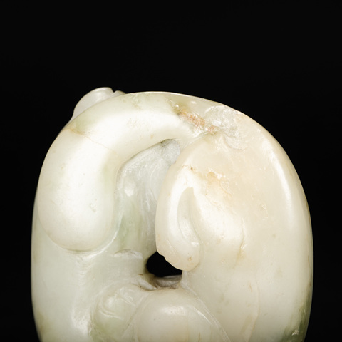 古玩玉器雙歡真品鑒賞圖