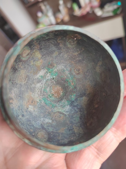 古玩銅器博山爐真品鑒賞圖