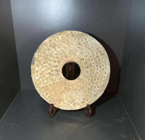 古玩陶瓷漢代·陶璧真品鑒賞圖