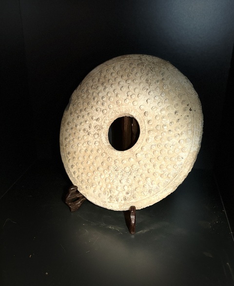 古玩陶瓷漢代·陶璧真品鑒賞圖