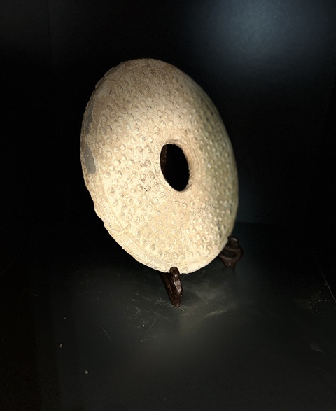 古玩陶瓷漢代·陶璧真品鑒賞圖