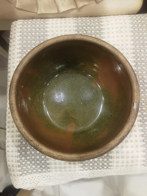 古玩陶瓷紫金釉盆真品鑒賞圖