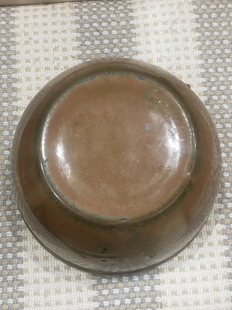 古玩陶瓷紫金釉盆真品鑒賞圖