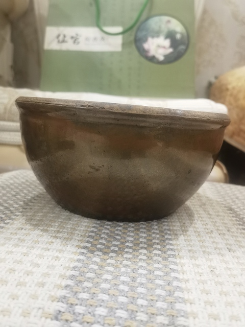 古玩陶瓷紫金釉盆真品鑒賞圖