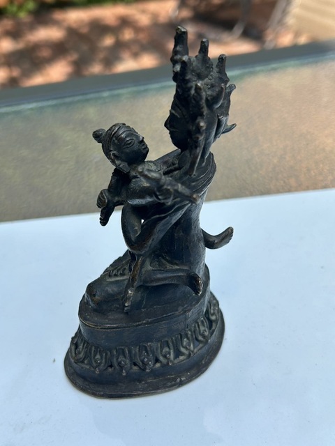 古玩銅器佛像真品鑒賞圖