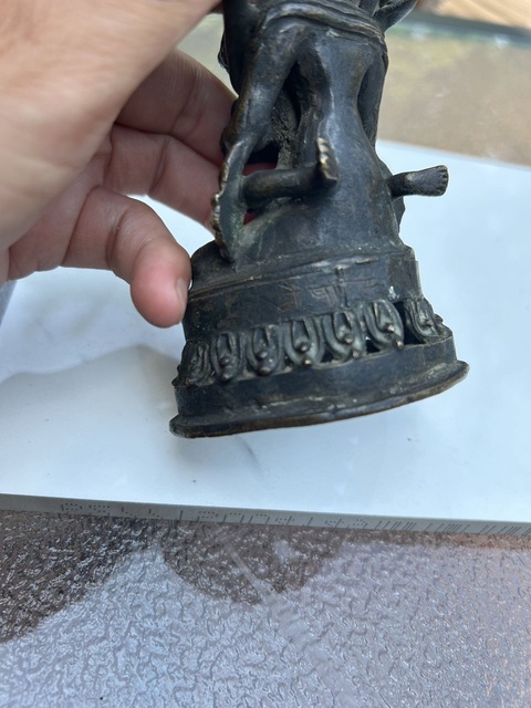 古玩銅器佛像真品鑒賞圖