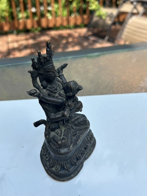 古玩銅器佛像真品鑒賞圖