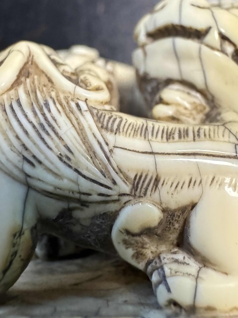 古玩雜項牙印章真品鑒賞圖