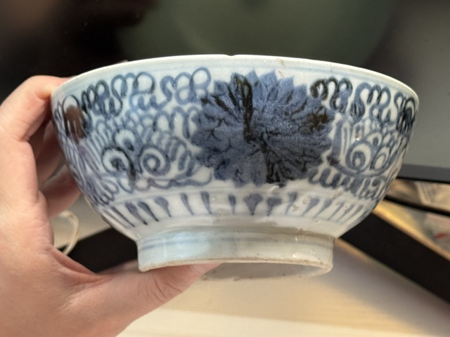 古玩陶瓷青花碗真品鑒賞圖