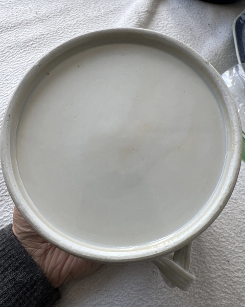 古玩陶瓷白釉壺真品鑒賞圖