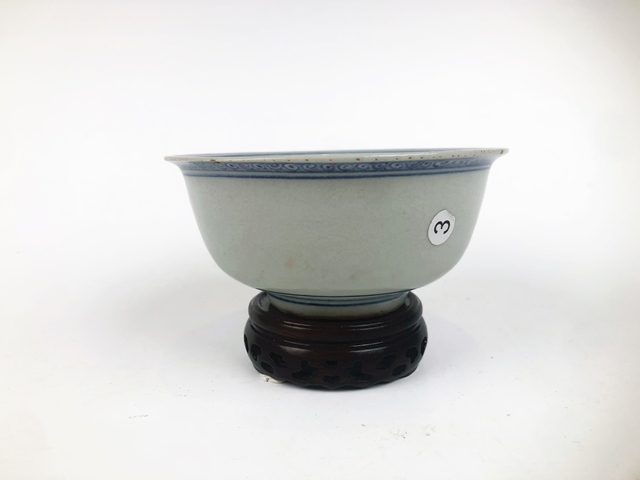 古玩陶瓷明代·青花留白折沿碗拍賣,當(dāng)前價格0元