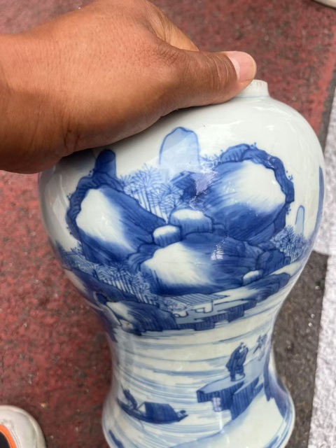 古玩陶瓷鳳尾尊標本真品鑒賞圖