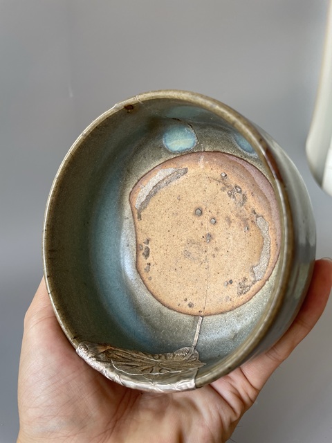 古玩陶瓷鈞窯天藍釉缽真品鑒賞圖