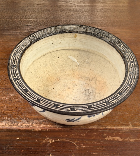 古玩陶瓷龍紋青花香爐真品鑒賞圖