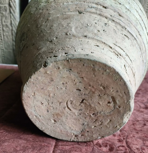 古玩陶瓷青瓷四系罐真品鑒賞圖