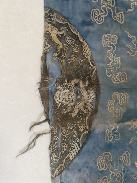 古玩雜項蟒袍真品鑒賞圖