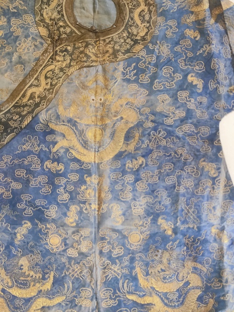 古玩雜項蟒袍真品鑒賞圖