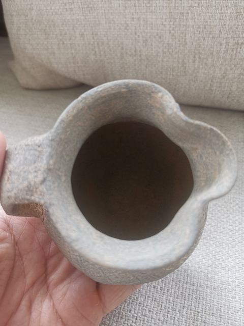 古玩陶瓷商周陶壺真品鑒賞圖