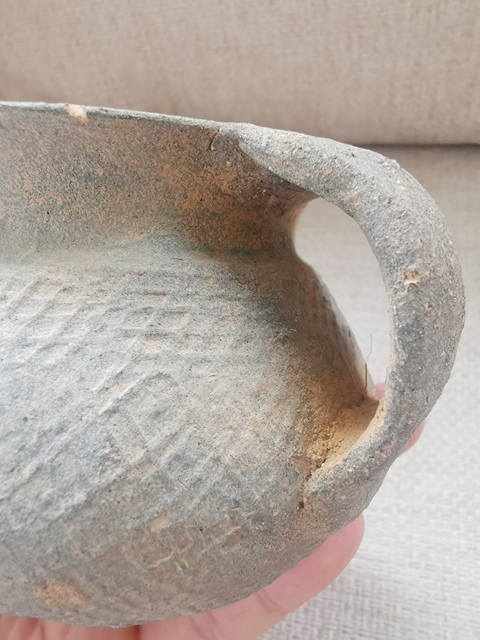 古玩陶瓷商周陶壺真品鑒賞圖