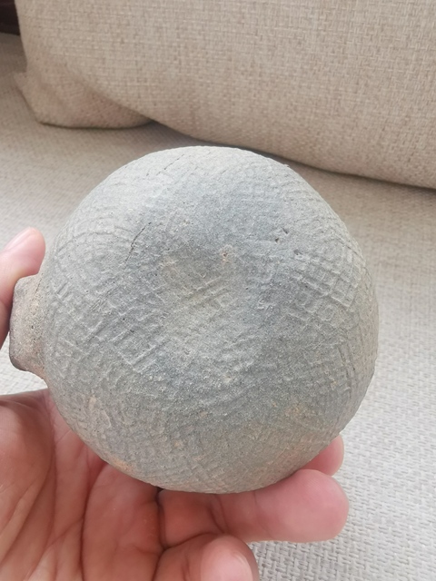 古玩陶瓷商周陶壺真品鑒賞圖
