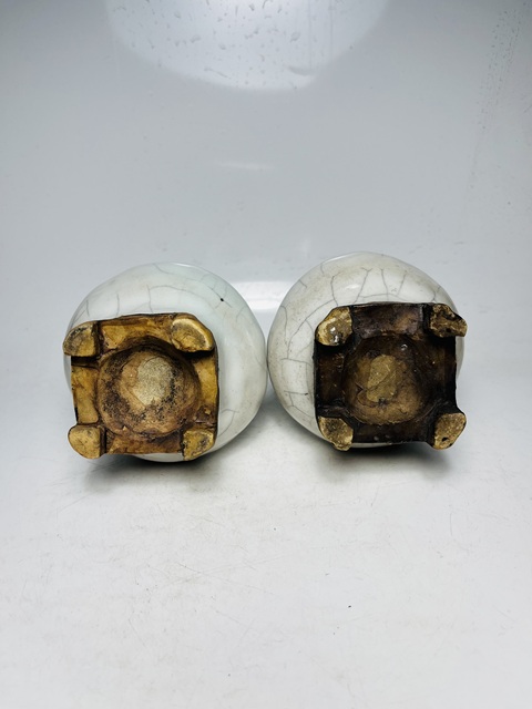 古玩陶瓷哥釉瓶真品鑒賞圖