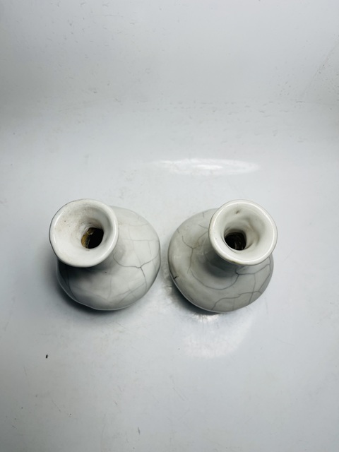 古玩陶瓷哥釉瓶真品鑒賞圖