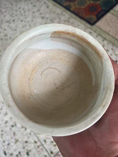 古玩陶瓷青花花卉紋三獸足爐真品鑒賞圖