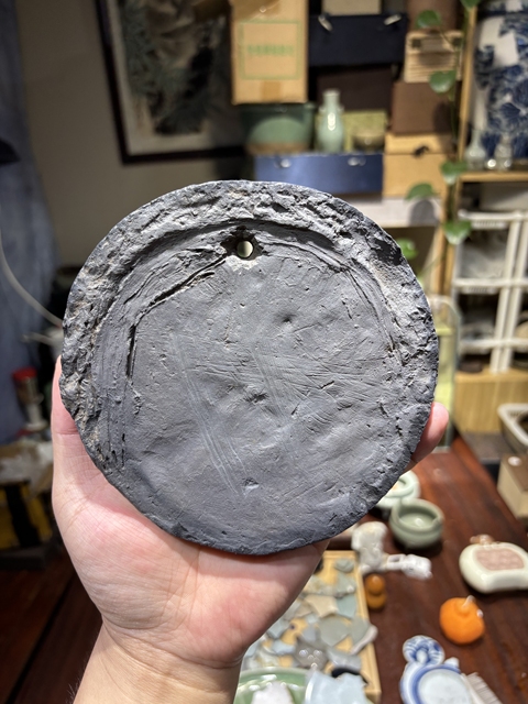 古玩陶瓷宋遼獸面瓦當(dāng)真品鑒賞圖