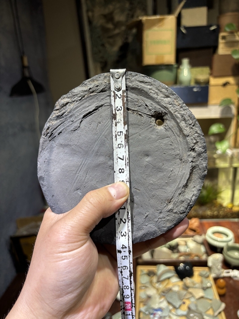 古玩陶瓷宋遼獸面瓦當(dāng)真品鑒賞圖